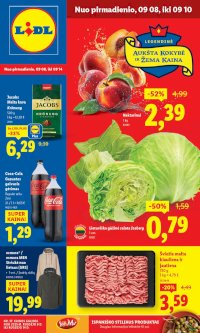 LIDL - Maisto prekių pasiūlymai (2025 09 08 - 2025 09 14) - Leidinio nuotrauka