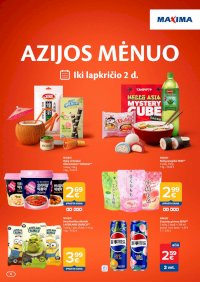 MAXIMA - Azijos mėnuo (2026 10 06 - 2026 11 02) - Leidinio nuotrauka