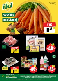 Specialūs pasiūlymai IKI parduotuvės klientams (2026-08-10 - 2026-08-16) - Leidinio nuotrauka