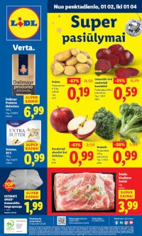 LIDL - Maisto prekių pasiūlymai (2026 01 02 - 2026 01 04) - Leidinio nuotrauka