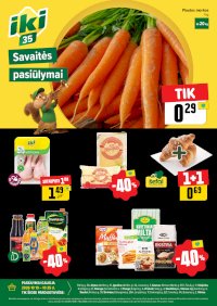 Specialūs pasiūlymai IKI parduotuvės klientams (2026-10-19 - 2026-10-25) - Leidinio nuotrauka