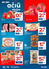 MAXIMA - Kaininis leidinys Nr.16 (2026 04 14 - 2026 04 20) - Leidinio nuotrauka