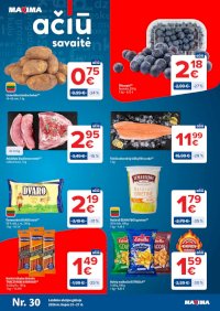 MAXIMA - Kaininis leidinys Nr.30 (2026 07 21 - 2026 07 27) - Leidinio nuotrauka