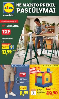LIDL - Ne maisto prekių pasiūlymai (2025 06 23 - 2025 06 29) - Leidinio nuotrauka
