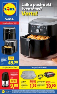 LIDL - Ne maisto prekių pasiūlymai (2025 12 29 - 2026 01 04) - Leidinio nuotrauka