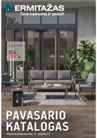 ERMITAŽAS - Pavasario katalogas (2026 04 01 - 2026 05 03) - Leidinio nuotrauka