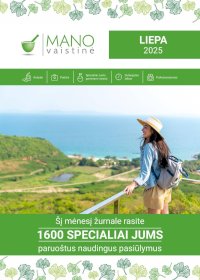MANO VAISTINĖ (2025 07 01 - 2025 07 31) - Leidinio nuotrauka