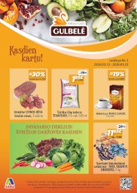 Gulbelės leidinys Nr. 5 (2026-03-12 - 2026-03-25) - Leidinio nuotrauka