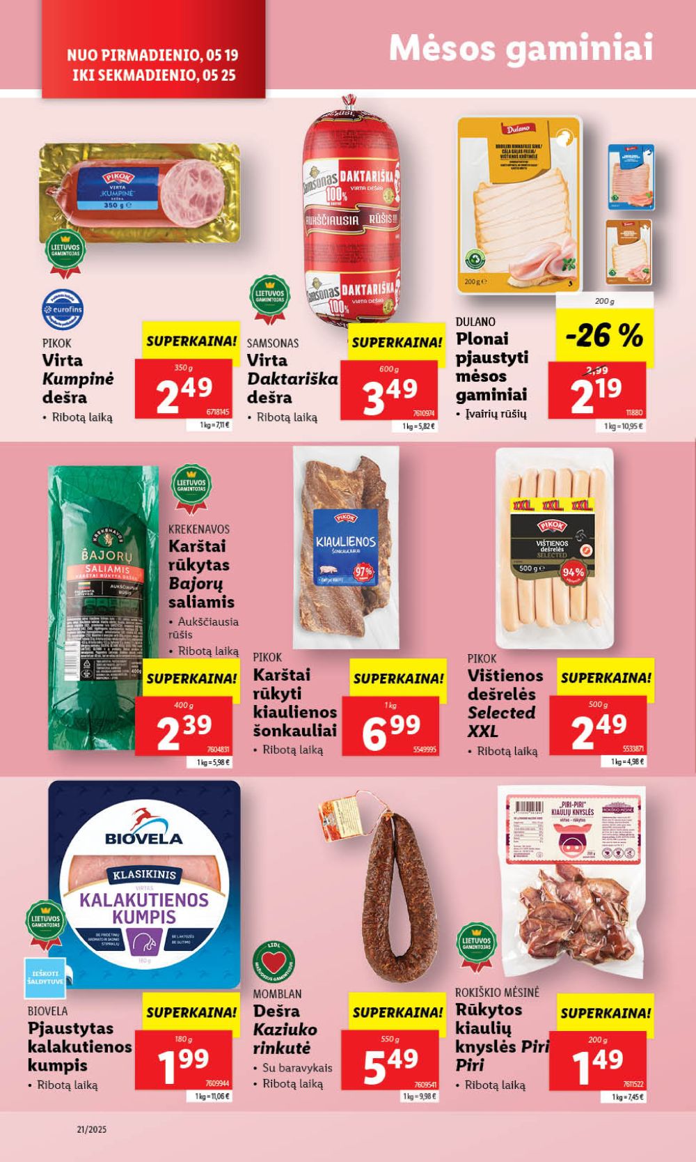 Leidinio nuotrauka