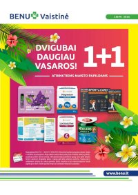 BENU VAISTINĖ (2025 07 01 - 2025 07 31) - Leidinio nuotrauka