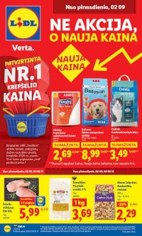 LIDL - Maisto prekių pasiūlymai (2026 02 09 - 2026 02 15) - Leidinio nuotrauka