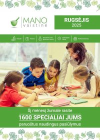 MANO VAISTINĖ (2025 09 01 - 2025 09 30) - Leidinio nuotrauka