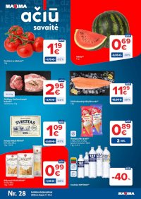 MAXIMA - Kaininis leidinys Nr.28 (2026 07 07 - 2026 07 13) - Leidinio nuotrauka