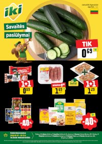 Specialūs pasiūlymai IKI parduotuvės klientams (2026-09-07 - 2026-09-13) - Leidinio nuotrauka