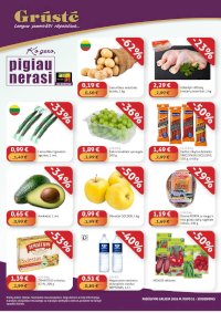 GRŪSTĖ - Ko gero pigiau nerasi (2026 03 11 - 2026 03 20) - Leidinio nuotrauka