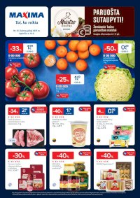 MAXIMA - Kaininis leidinys Nr.45 (2025 11 04 - 2025 11 10) - Leidinio nuotrauka