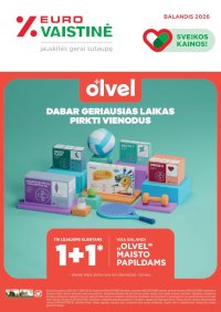 EUROVAISTINĖ (2026 04 01 - 2026 04 30) - Leidinio nuotrauka