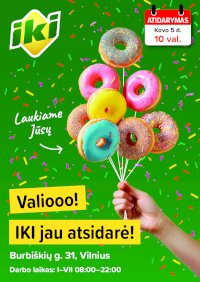 Specialūs pasiūlymai IKI Burbiškių parduotuvės klientams (2026-03-05 - 2026-03-08) - Leidinio nuotrauka