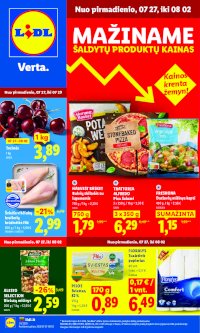 MAISTO PREKIŲ PASIŪLYMAI (2026-07-27 - 2026-08-02) - Leidinio nuotrauka