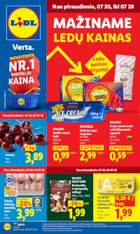 MAISTO PREKIŲ PASIŪLYMAI (2026-07-20 - 2026-07-26) - Leidinio nuotrauka