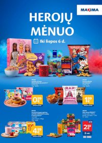 MAXIMA - Herojų Mėnuo (2026 06 09 - 2026 07 06) - Leidinio nuotrauka