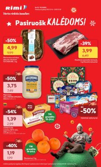 RIMI - Leidinys Nr.51-52 (2025 12 16 - 2025 12 28) - Leidinio nuotrauka