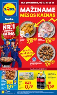 MAISTO PREKIŲ PASIŪLYMAI (2026-06-15 - 2026-06-21) - Leidinio nuotrauka