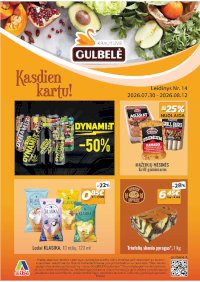 Gulbelės leidinys Nr. 14 (2026-07-30 - 2026-08-12) - Leidinio nuotrauka