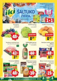 IKI SAVAITĖLĖ akcijų ir nuolaidų leidinys Nr.40 (2025 09 29 - 2025 10 05) - Leidinio nuotrauka