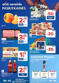 MAXIMA - AČIŪ savaitinis leidinys Nr. 44 (2026-10-27 - 2026-11-02) - Leidinio nuotrauka