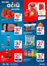 MAXIMA - Kaininis leidinys Nr.26 (2026 06 23 - 2026 06 29) - Leidinio nuotrauka