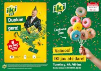 Specialūs pasiūlymai IKI Tunelio parduotuvės klientams (2026-10-08 - 2026-10-11) - Leidinio nuotrauka