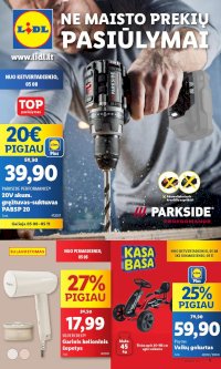 LIDL - Ne maisto prekių pasiūlymai (2025 05 05 - 2025 05 11) - Leidinio nuotrauka