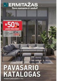ERMITAŽAS - Pavasario katalogas (2026 05 04 - 2026 05 31) - Leidinio nuotrauka