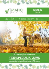 MANO VAISTINĖ (2025 10 01 - 2025 10 31) - Leidinio nuotrauka