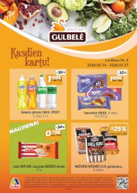 Gulbelės leidinys nr. 6 (2026-05-14 - 2026-05-27) - Leidinio nuotrauka