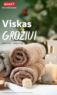 RIMI - Grožio prekių katalogas (2025 12 16 - 2026 01 05) - Leidinio nuotrauka