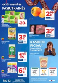 MAXIMA - Kaininis leidinys Nr.42 (2026 10 13 - 2026 10 19) - Leidinio nuotrauka