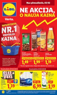 LIDL - Maisto prekių pasiūlymai (2026 02 02 - 2026 02 08) - Leidinio nuotrauka