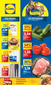 LIDL - Maisto prekių pasiūlymai (2025 05 12 - 2025 05 18) - Leidinio nuotrauka