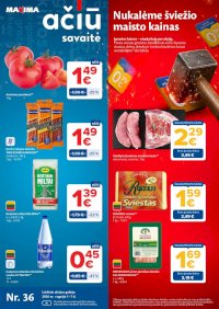 MAXIMA - Kaininis leidinys Nr.36 (2026 09 01 - 2026 09 07) - Leidinio nuotrauka