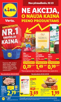 MAISTO PREKIŲ PASIŪLYMAI (2026-02-23 - 2026-03-01) - Leidinio nuotrauka