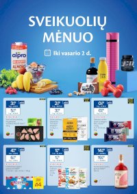 MAXIMA - SVEIKUOLIŲ MĖNUO (2026 01 06 - 2026 02 02) - Leidinio nuotrauka