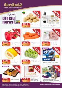 GRŪSTĖ - Ko gero pigiau nerasi (2026 10 01 - 2026 10 10) - Leidinio nuotrauka