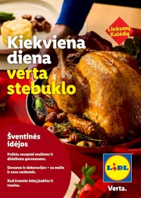LIDL - Kalėdų stalui - Leidinio nuotrauka