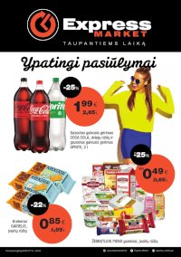 EXPRESS MARKET (2025 07 13 - 2025 08 02) - Leidinio nuotrauka