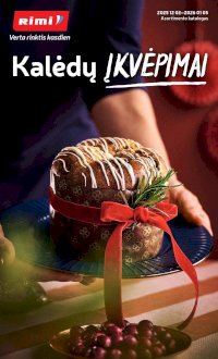 RIMI - Žiemos ŠVENČIŲ maisto prekių katalogas (2025 12 02 - 2026 01 05) - Leidinio nuotrauka