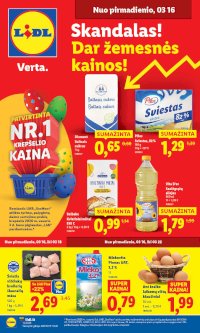 MAISTO PREKIŲ PASIŪLYMAI (2026-03-16 - 2026-03-22) - Leidinio nuotrauka