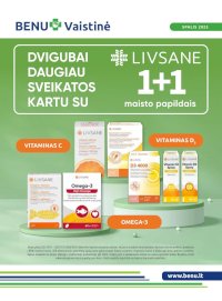 BENU VAISTINĖ (2025 10 01 - 2025 10 31) - Leidinio nuotrauka