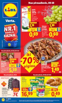 MAISTO PREKIŲ PASIŪLYMAI (2026-09-28 - 2026-10-04) - Leidinio nuotrauka
